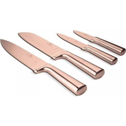 BerlingerHaus BH/2977 Taupe Collection 4 Részes Késkészlet - Rozsdamentes Acél, Matt Taupe (BH-2977)