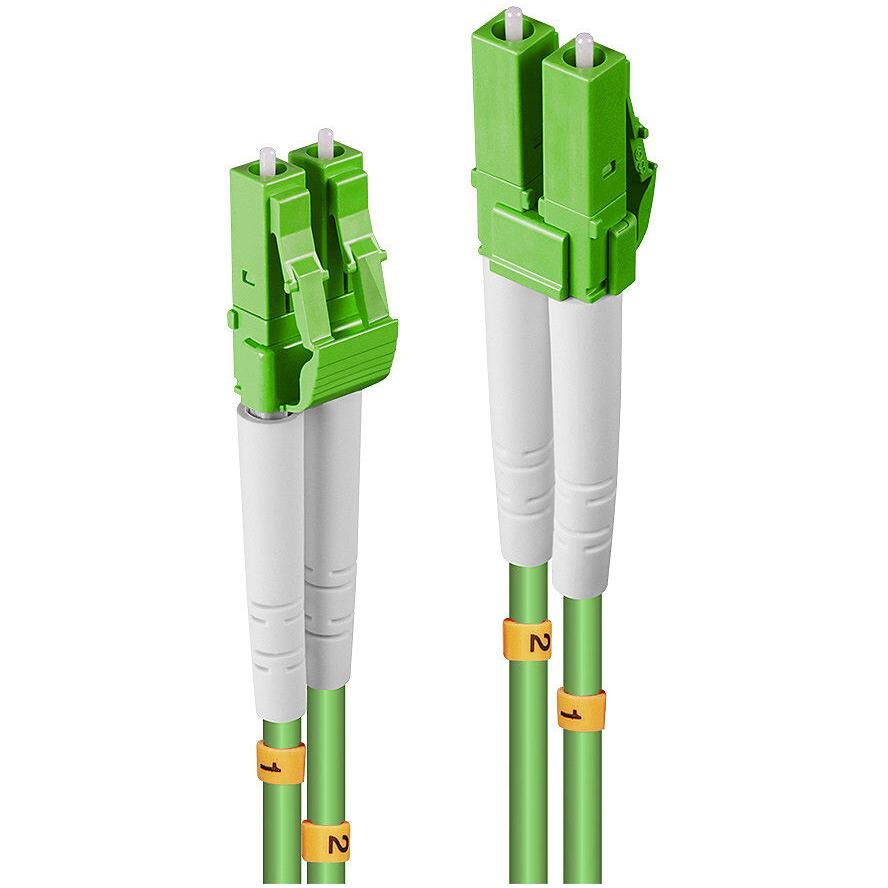 Lindy 46315 optický kábel 15 m LC OM5 Zelená