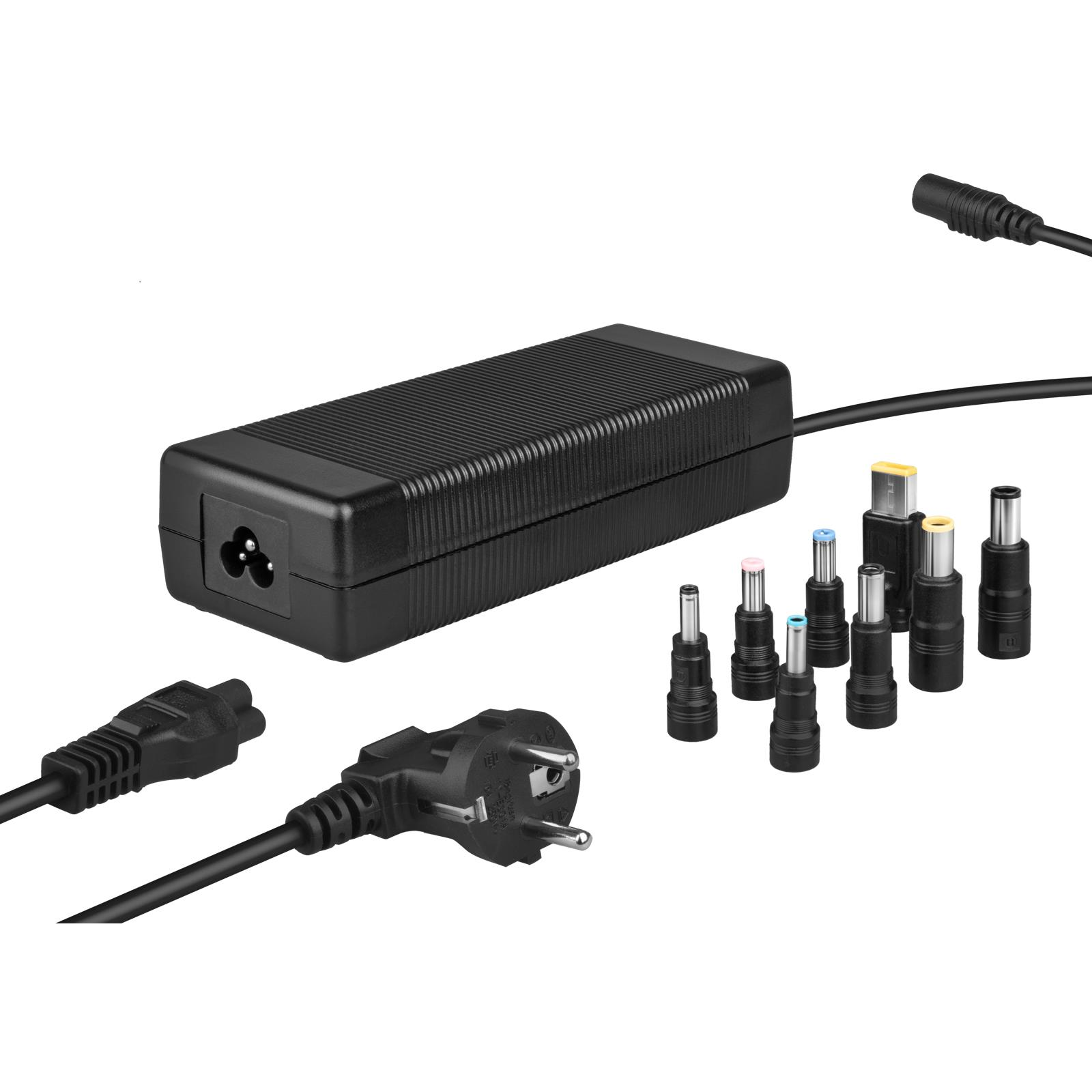 Avacom QuickTIP 250W - univerzális adapter gamer laptopokhoz + 8 csatlakozó (ADAC-UNV-A250W)