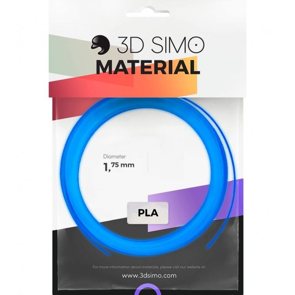 3D Simo Filament FLUORESCENT син, зелен (G3D3007) (G3D3007)