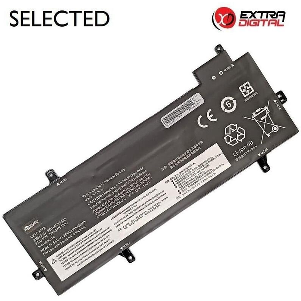 Notebook baterija, LENOVO L21C3P72, 3000mAh, Extra Digital Selected