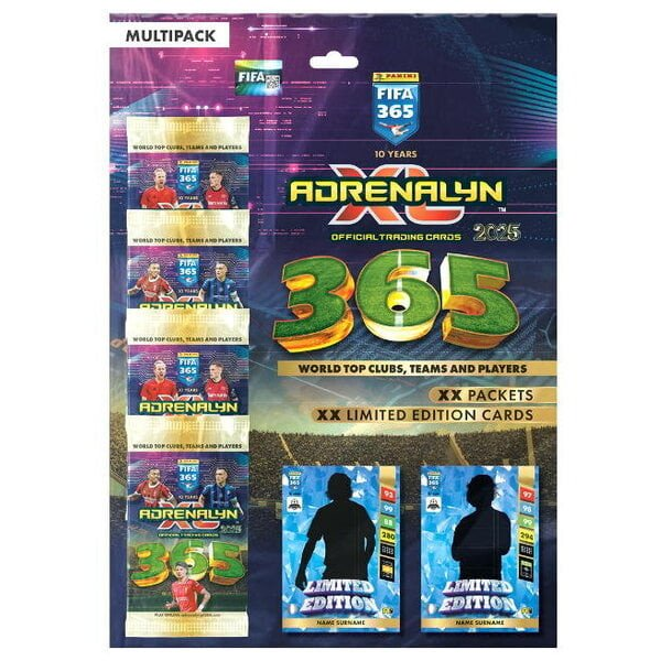  Panini Adrenalyn FIFA 365 AdrenXL 2025 Booster