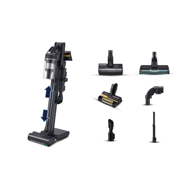 Samsung VS20C9554TK Aspirapolvere a bastone Batteria Secco Ciclonico Senza sacchetto 0,8 L 580 W Nero