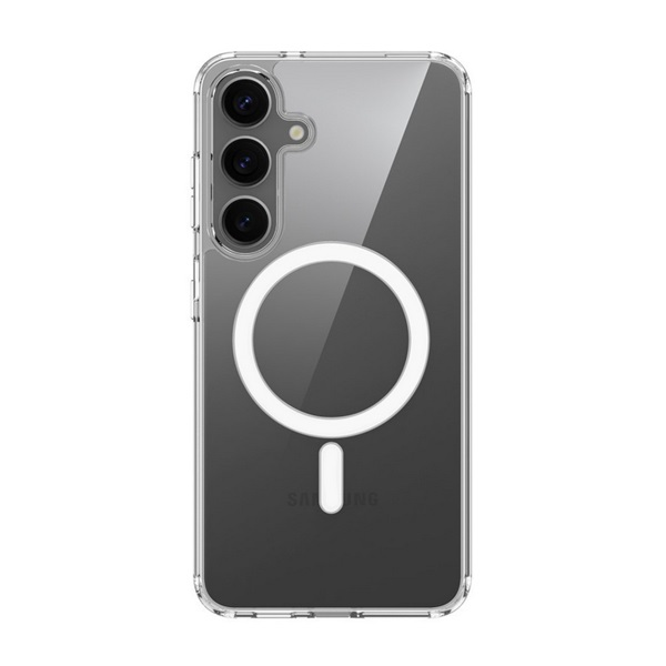 Szilikon telefonvédő (ütésállóság, MagSafe) ÁTLÁTSZÓ Samsung Galaxy S25 (SM-S931) "Gigapack csomagolás" (GP-166432)