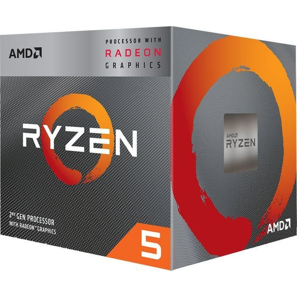 AMD AM4 Ryzen 5 3400G SBX 3,7GHz MAX Boost 4,2GHz 4MB Radeon RX Vega 11 65W