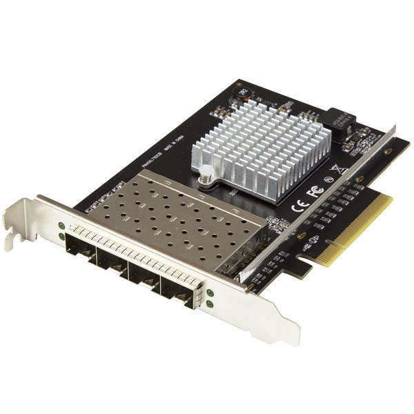 StarTech.com PEX10GSFP4I scheda di rete e adattatore Interno Fibra 20000 Mbit/s
