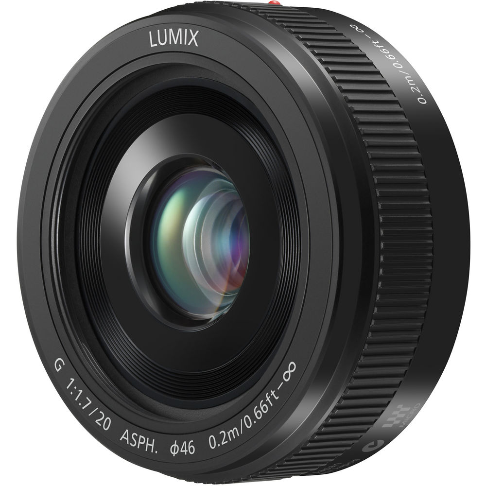 Panasonic Lumix G 20mm f/1.7 II ASPH objektív (Micro 4/3) (H-H020AE-K)