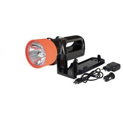 AccuLux 442181 Akkus kézi fényszóró UniLux 7 Fekete, Narancs LED 6 óra (442181)