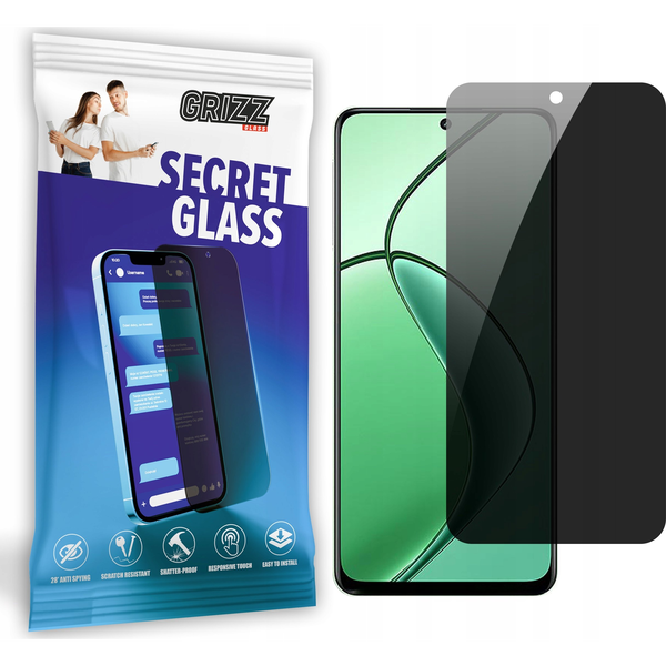  GrizzGlass Szkło prywatyzujące GrizzGlass SecretGlass do Realme Narzo N65