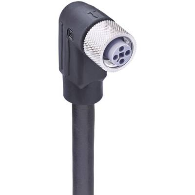 Lumberg Automation 934850311 Érzékelő-/működtető összekötő, konfekcionált M12 Alj, hajlított 10.00 m Pólusszám: 4 1 db (934850311)