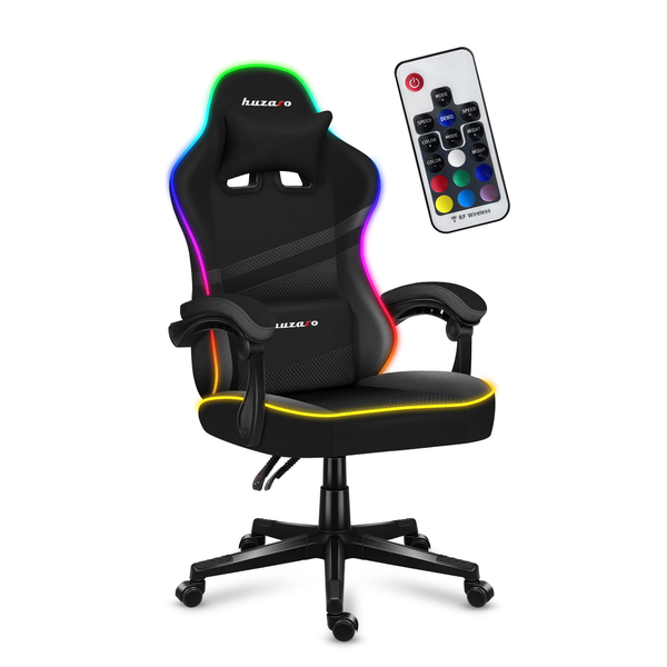 Huzaro Force 4.4 RGB Gamer szék - Fekete