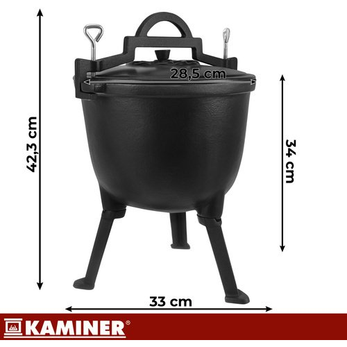 Kaminer Kocioek eliwny emaliowany 8l Kaminer