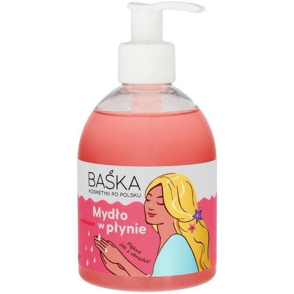BAŚKA Kosmetyki Po Polsku Malinowe Mydło w płynie 250ml