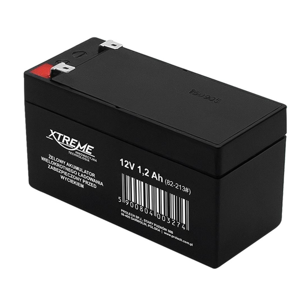 Akumulátor bezúdržbová XTREME AGM 12V 1,2Ah (Rozměr 1,3Ah) UPS