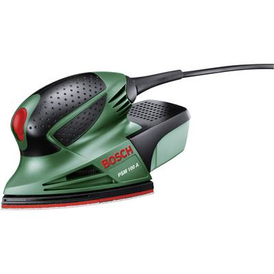 Bosch PSM 100 A Multi csiszoló 26000 OPM Fekete, Zöld, Vörös (06033B7000)