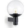 Steinel AUSSENLEUCHTE L 400 S SW 611019 Kültéri fali lámpa mozgásérzékelővel LED E27 60 W Fekete