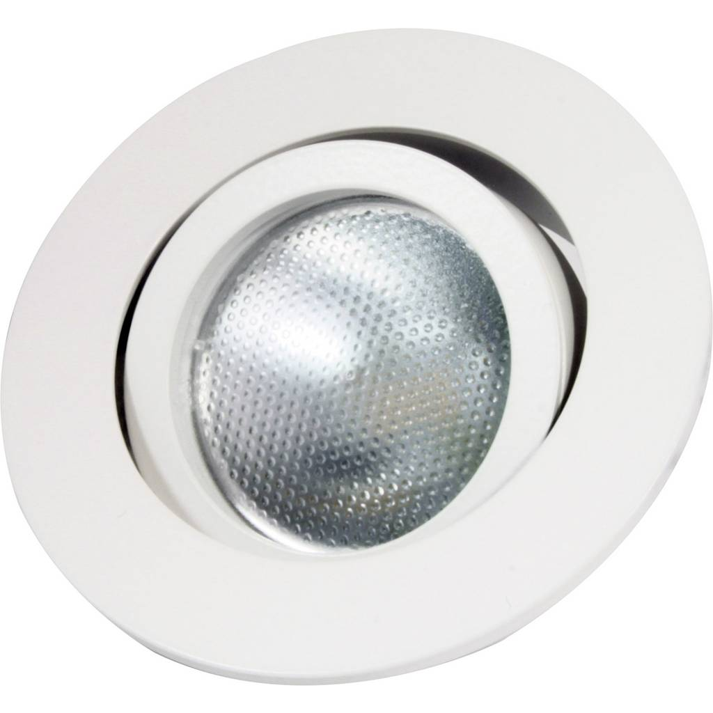 MEGATRON LED вграден прожектор Decoclic GU10/GU5.3, кръгъл, бял