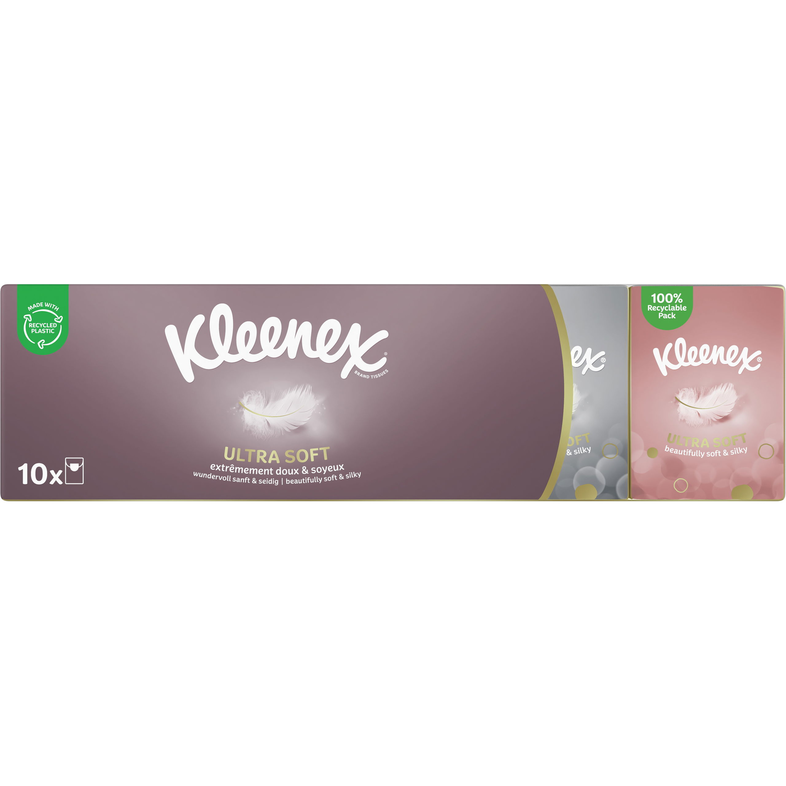 KLEENEX® Ultra Soft HANKS Mini (10 db) (5029054216729)