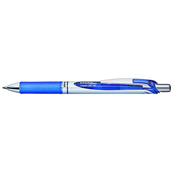 Pentel: Energel nyomógombos zseléstoll - 0.7mm / Kék