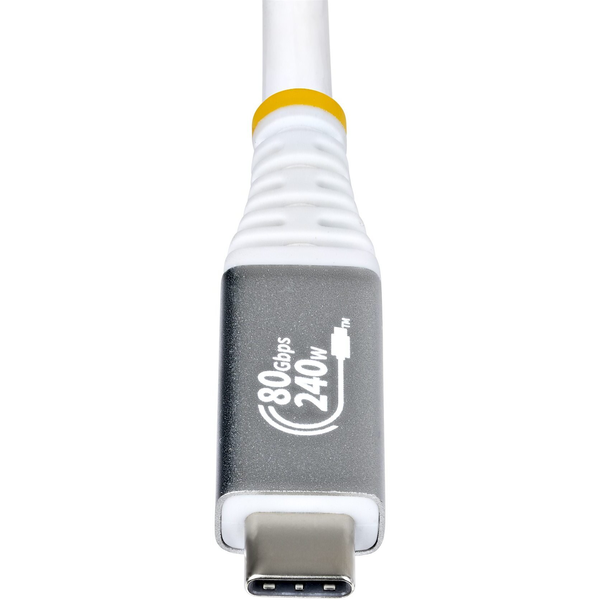 StarTech.com CC150CM80GUSB4CABLEW USB-kabel USB4 Gen 4x2 USB C 80 Gbit/s