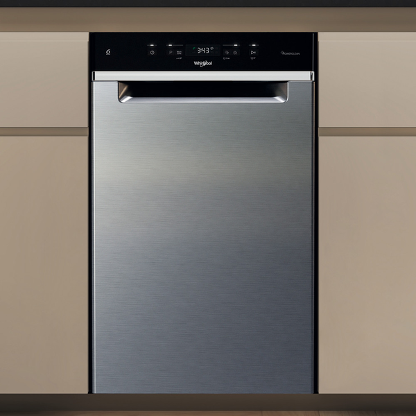 Whirlpool WH3UC10BS7A0X Szabadonálló mosogatógép 45cm 10 teríték - Inox