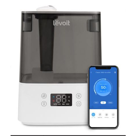 Levoit Classic300S Smart ultraszonikus hidegpárásító 6L szürke (Classic300S) (Classic300S)