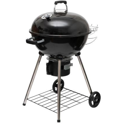 HOME fedeles gömbgrill, fekete, GR03 (GR03)