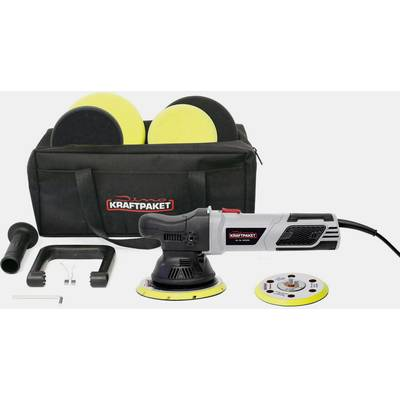 Dino KRAFTPAKET Excentrikus polírozógép 230 V 900 W 1600 - 4200 fordulat/perc 12.5 mm (640301)