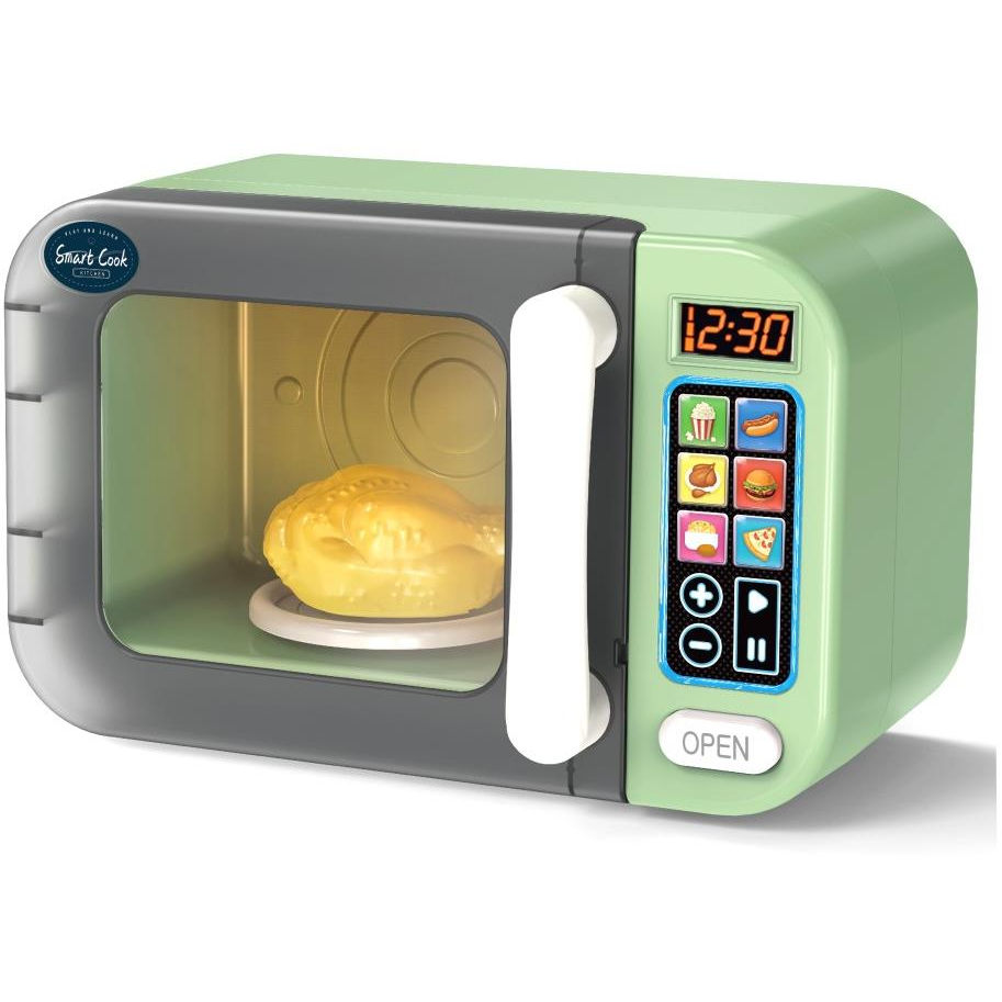 Játék mikrohullámú sütő, zöld (8591945103434)