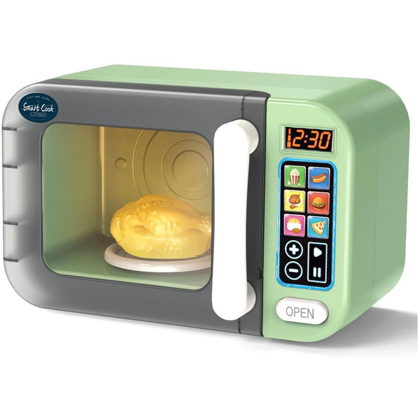 Játék mikrohullámú sütő, zöld