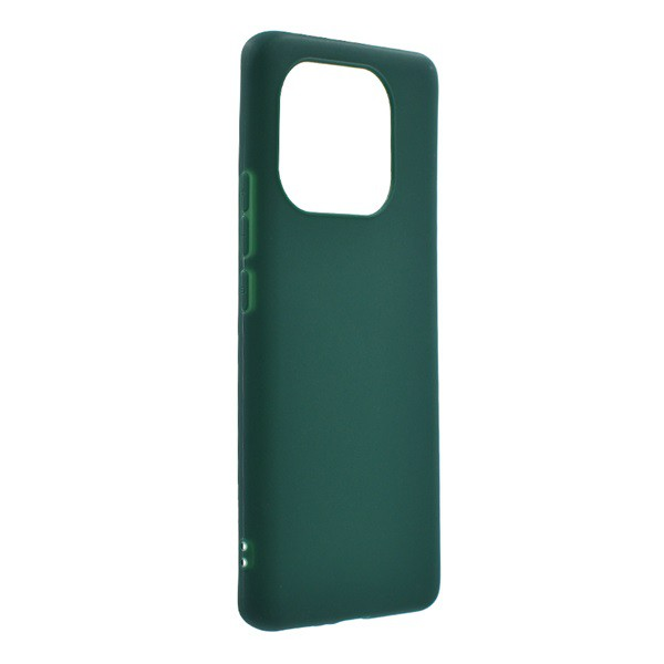 Szilikon telefonvédő (matt) SÖTÉTZÖLD [Xiaomi Mi 11 Pro 5G] (5996591088952)