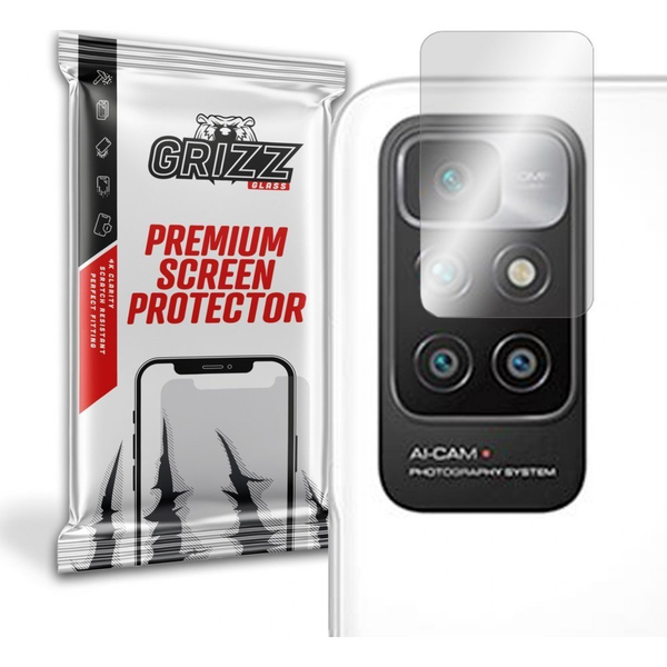  GrizzGlass Szkło hybrydowe na aparat Grizz Xiaomi Redmi 10 Prime 2022