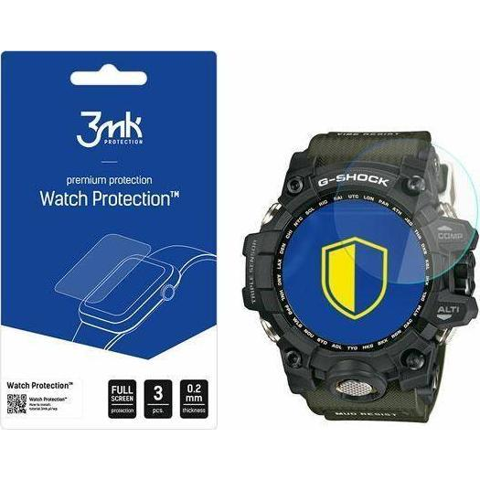 Защитно фолио, Casio G-SHOCK Mudmaster - 3mk Watch Protection™ v. FlexibleGlass Lite