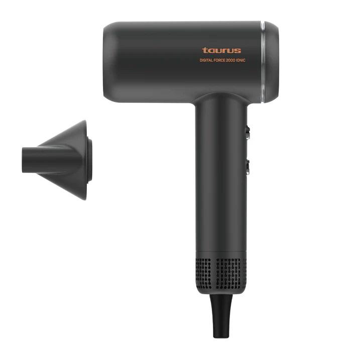 Taurus Digital Force ION technológiás Hajszárító 1800 Watt - Fekete (EST9003920L)