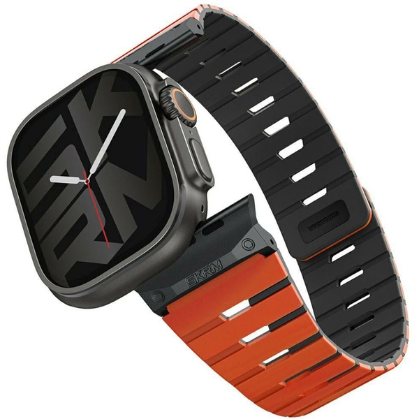 SKINARMA Gemini Apple Watch állítható szíj 49/46/45/44MM narancs SP113474