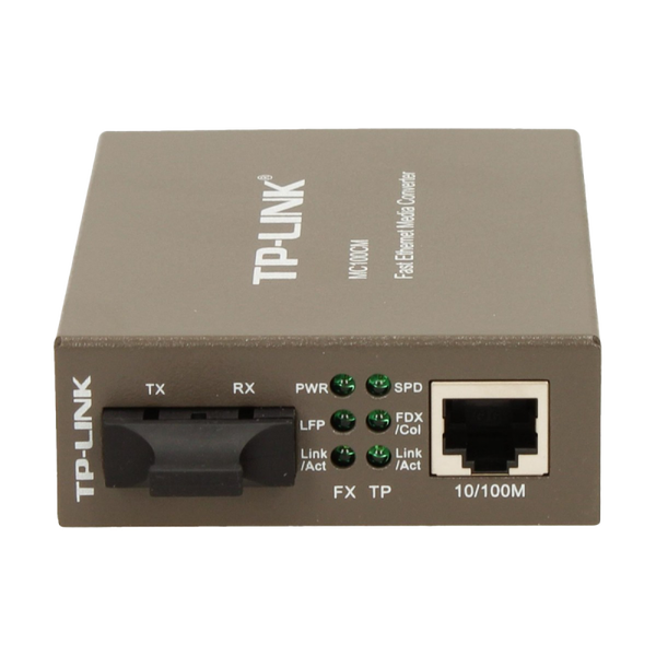 TP-Link MC100CM netværksomformer til medie 1000 Mbit/s 1310 nm Sort