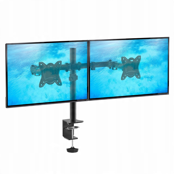 FN402 - Ergonomiczny uchwyt biurkowy do dwóch monitorów 10&quot|-30&quot|
