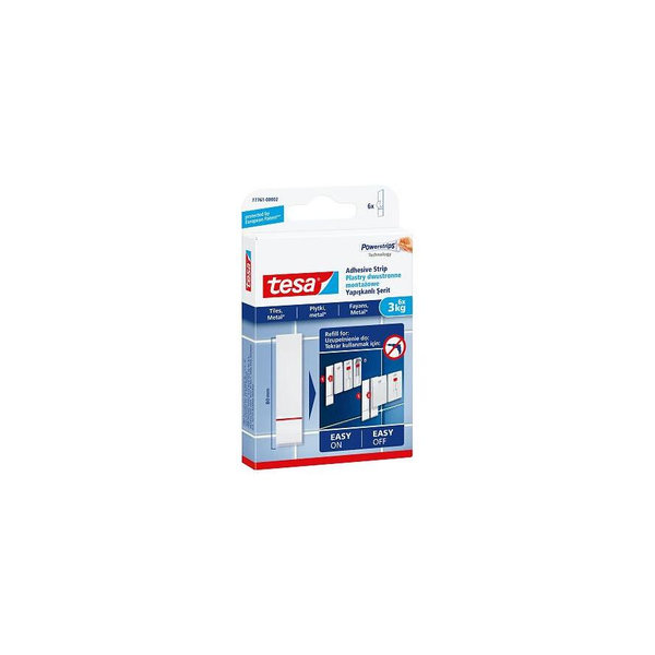 Tesa Klebestreifen Fliesen & Metall bis 3kg             6St. (77761-00000-00)