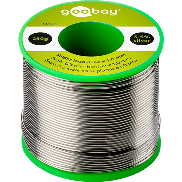 Bezolovnatý pájecí cín ø 1,0mm role 250g