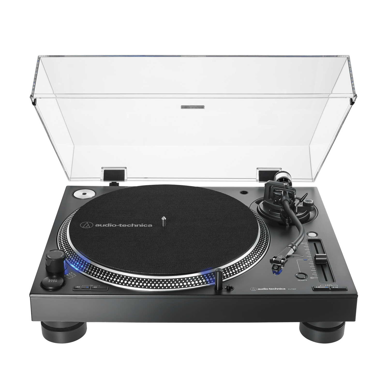 Audio Technica AT-LP140X Lemezjátszó - Fekete (AT-LP140XPBKEUK)