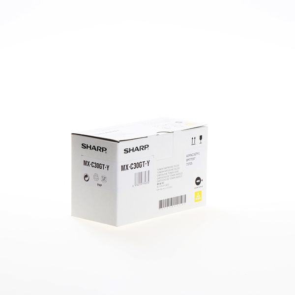 Sharp MXC30GTY cartuccia toner 1 pz Originale Giallo