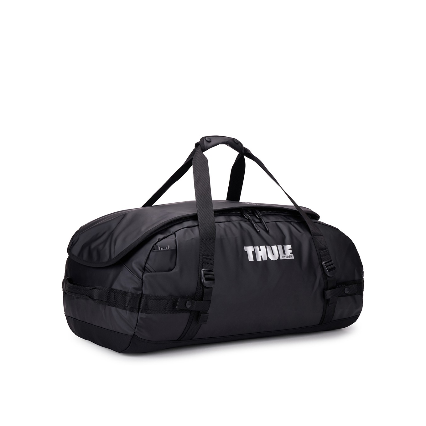 Thule Chasm TDSD303 Black sporttáska 70 L Poliészter Fekete (TDSD303 BLACK)