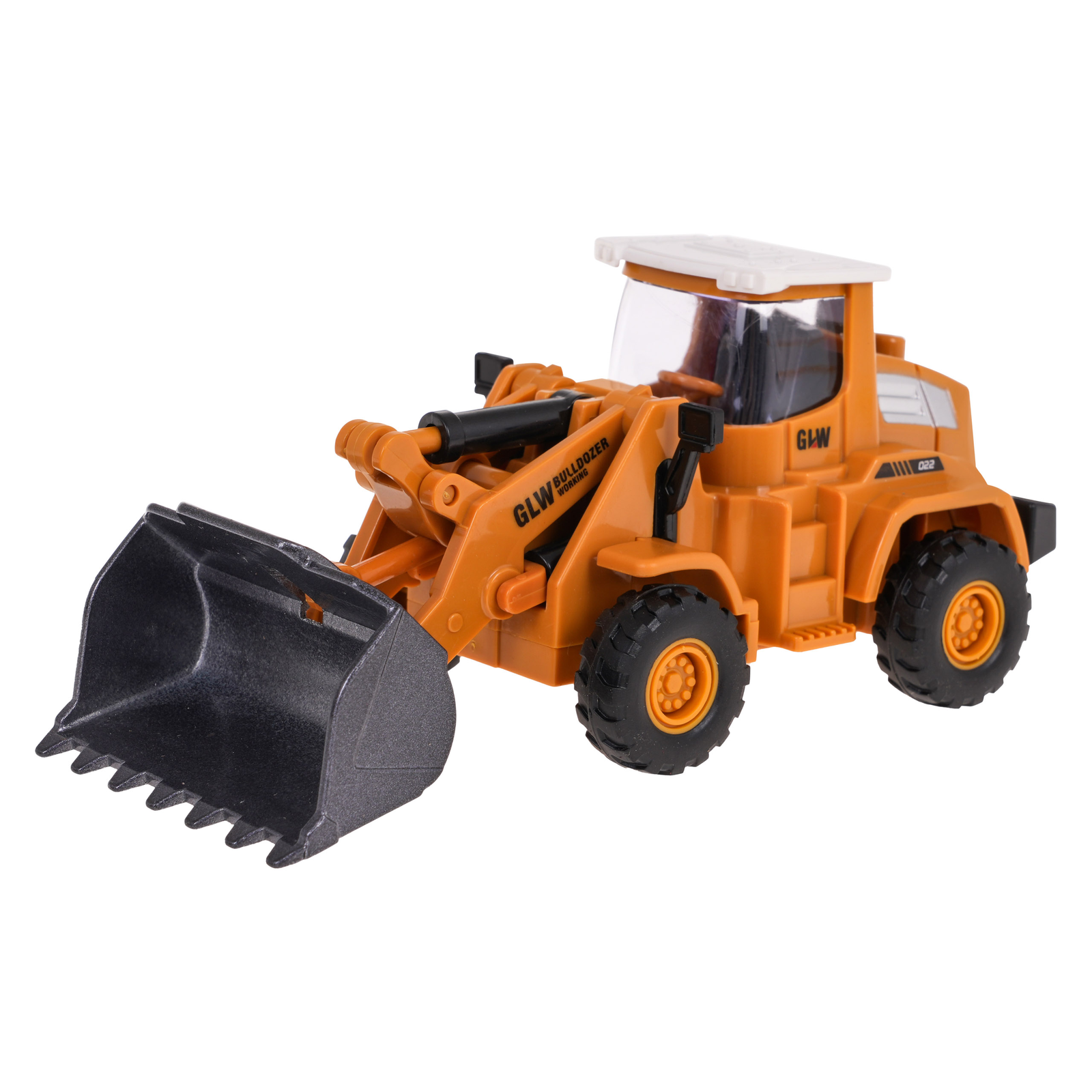 Ramiz GLW Bulldozer autó - Sárga (ZAU.8845)