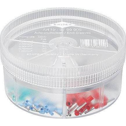 Knipex 97 99 906 комплект електрически кабелни обувки, 400 бр