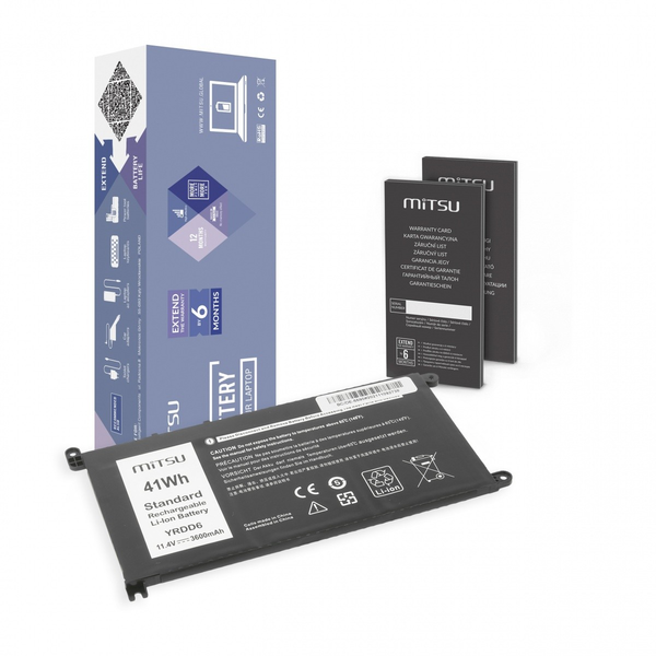Mitsu Dell Inspiron 5481 / 5590 Notebook akkumulátor 41Wh