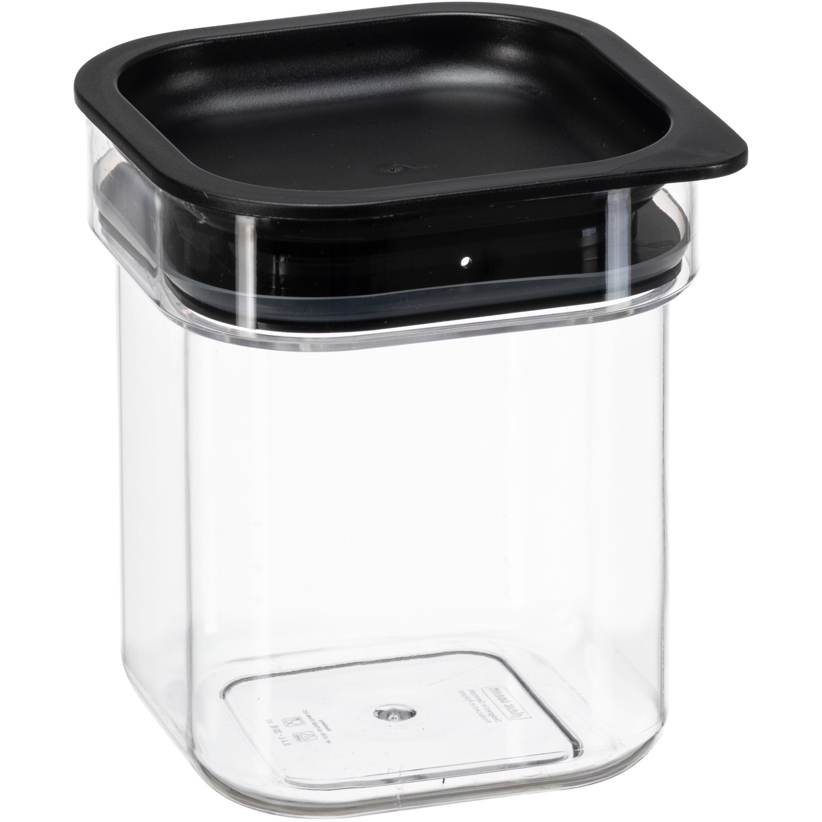 Plast Team Hamburg - 0,6 l, 10,5 × 10,5 × 11,6cm, átlátszó (51700800)