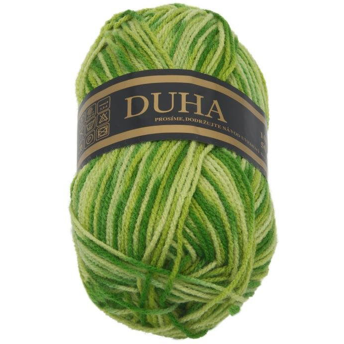Duha 50 g - 903 világoszöld, sötétzöld (6595)