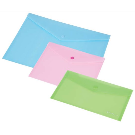 Panta Plast DL Irattartó tasak patentos - Pasztell kék (0410-0037-03)