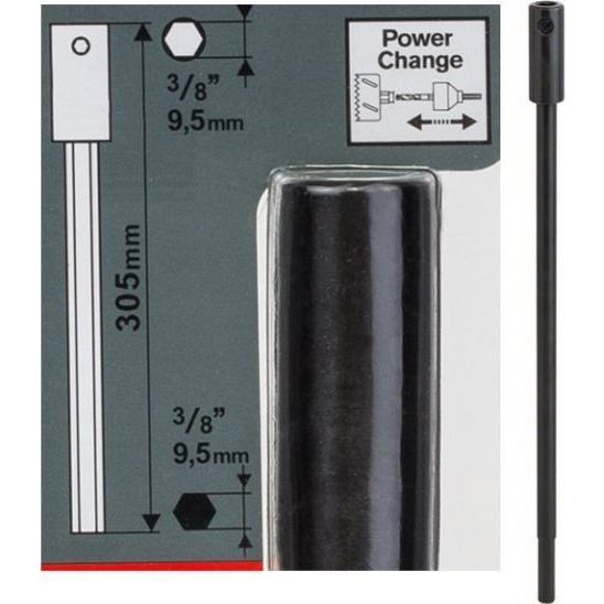 Bosch 2608584681 Hosszabbító Adapterhez - 9.5 mm (B 2608584681)