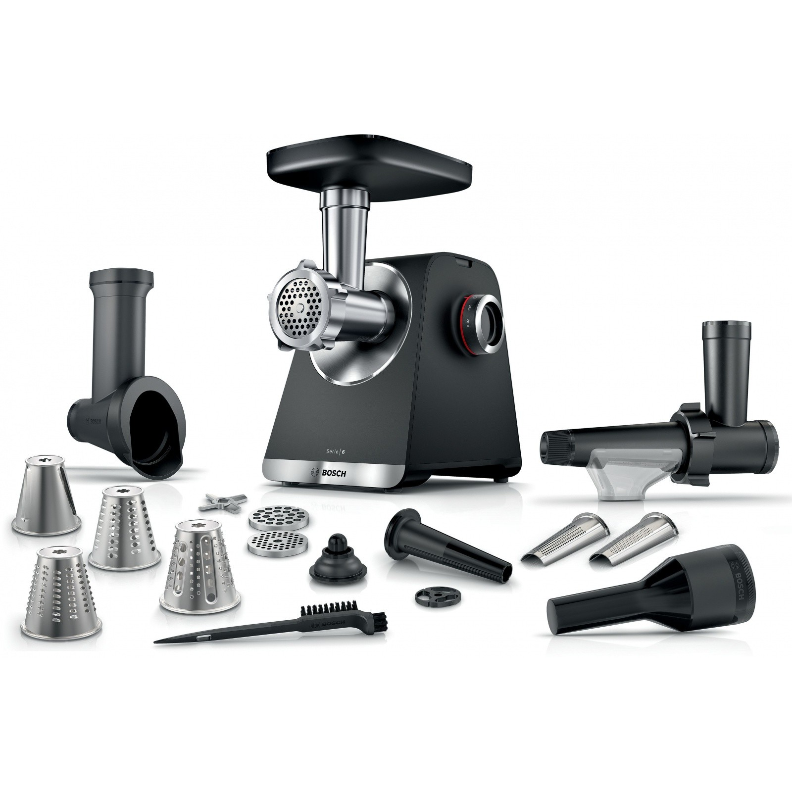 Bosch MFWS660B MultiPower 6 Elektromos Húsdaráló 2100W - Fekete (MFWS660B)